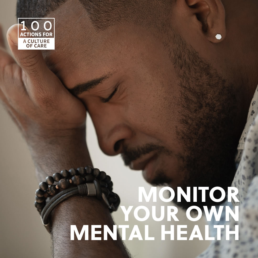 Monitor Your own mental health