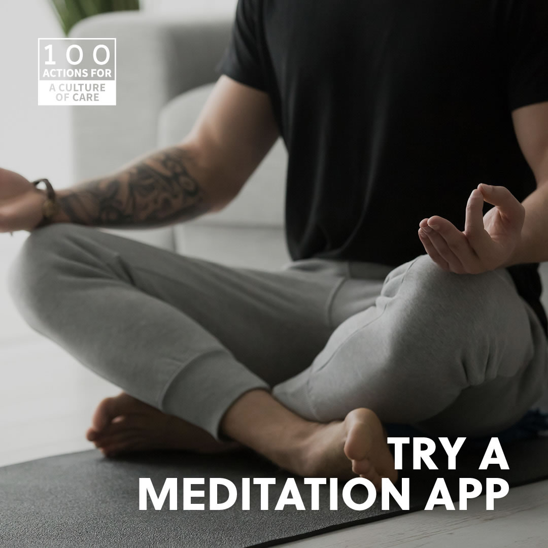 Try a meditation app